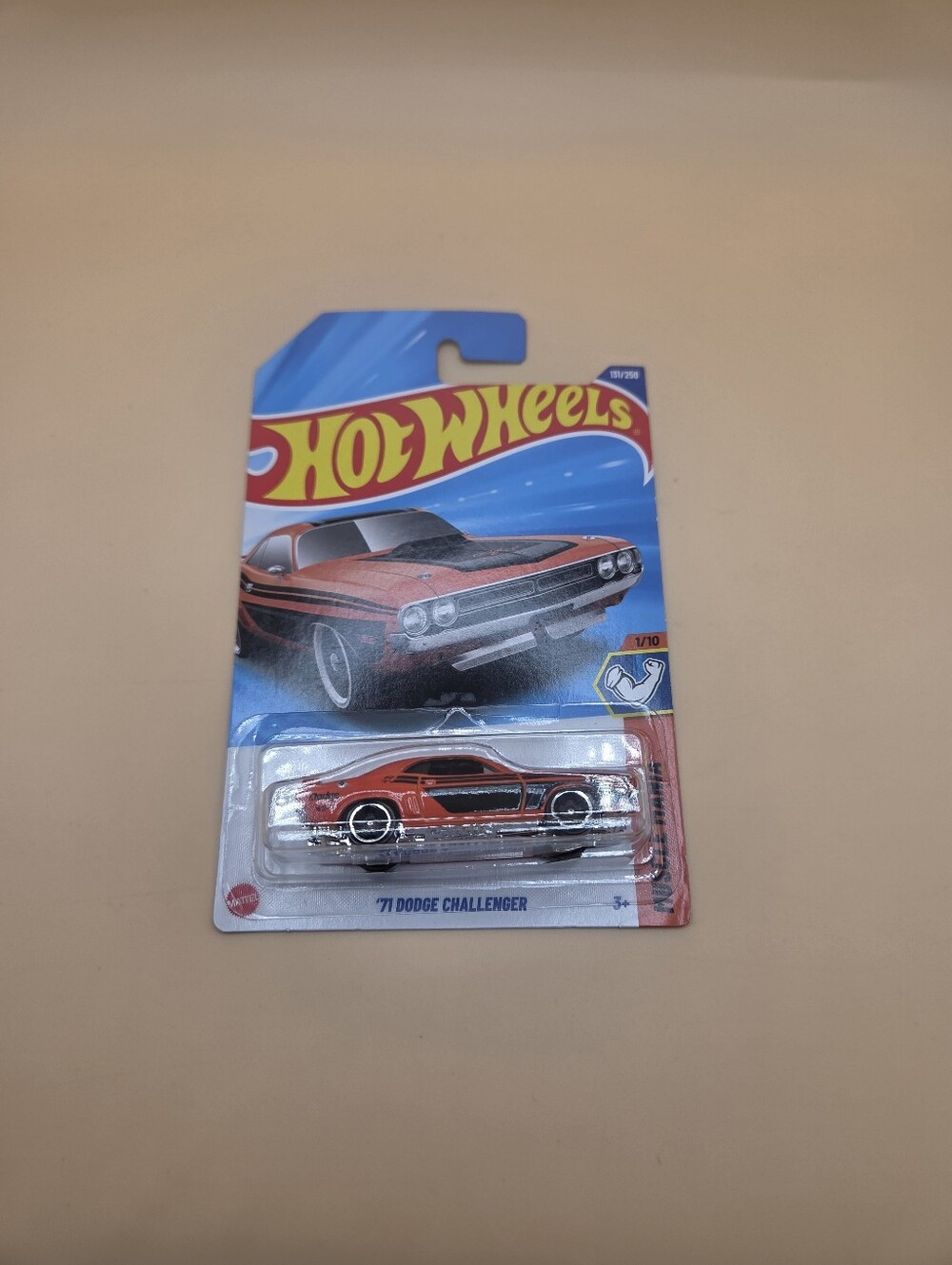Hot Wheels 71 Dodge Challenger Orange #131 Mainline 2025 Case F/G